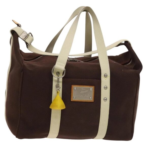 LOUIS VUITTON Antigua LV Cup Suc Weekend Boston Bag Brown - Picture 1 of 14